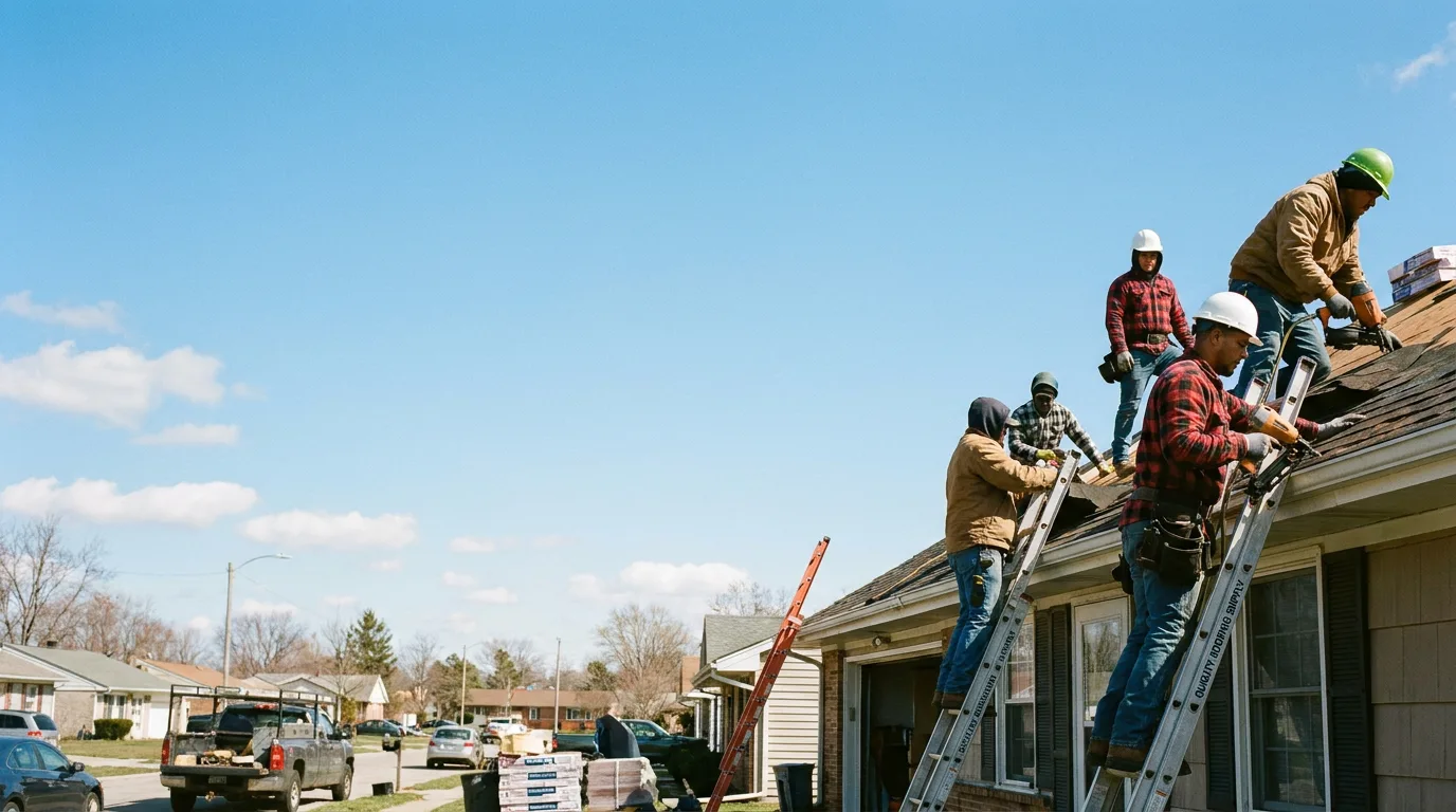 Roofing in Robertsville, OH near me